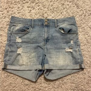 Juniors jean shorts